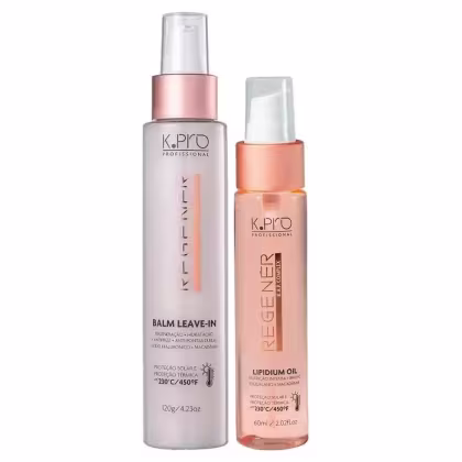 Imagem do produto Kit K.Pro Regenér - Leave-In Balm 120ml + Lipidium Oil 60ml