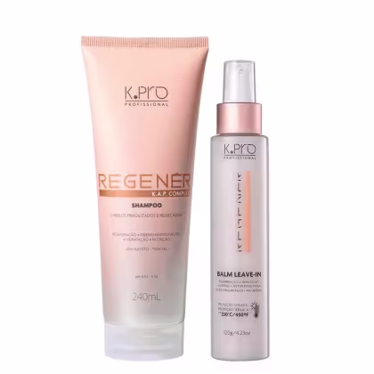 Imagem do produto Kit K.Pro Regenér - Shampoo 240ml + Balm Leave-In 120ml