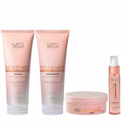 Imagem do produto Kit K.Pro Regenér - Shampoo + Condicionador + Máscara + Óleo