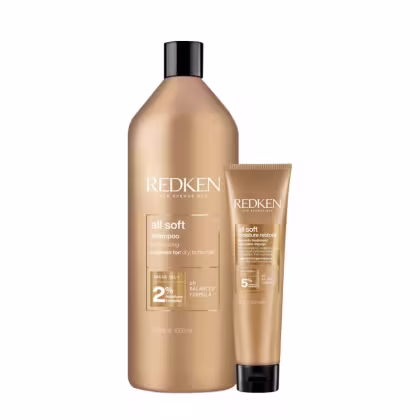Imagem do produto Kit Redken All Soft Shampoo 1L + Leave-in