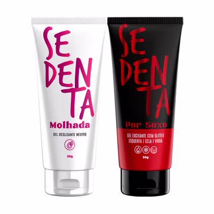 Imagem do produto Kit Sedenta Molhada Lubrificante Neutro e Sedenta por Sexo Adstringente 50g