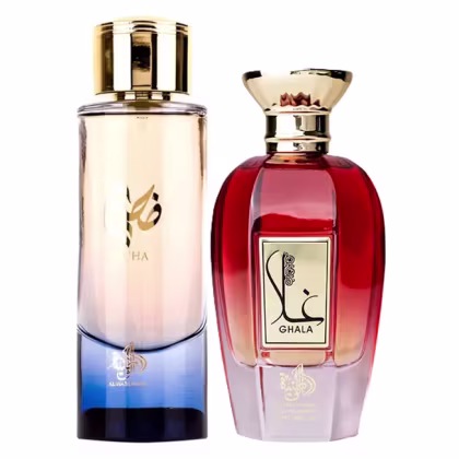 Imagem do produto Kit Perfumes Árabes Femininos Al Wataniah Ghala & Duha 100ml cada (2 Perfumes)