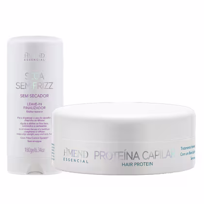 Imagem do produto Kit Amend Essencial Proteína Capilar 100g + Seca Sem Frizz