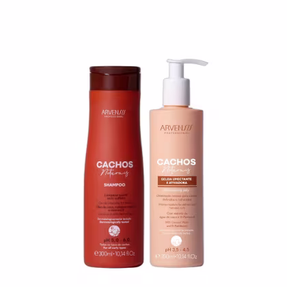 Imagem do produto Kit Arvensis Cachos Naturais - Shampoo + Geleia Umectante Light 300ml