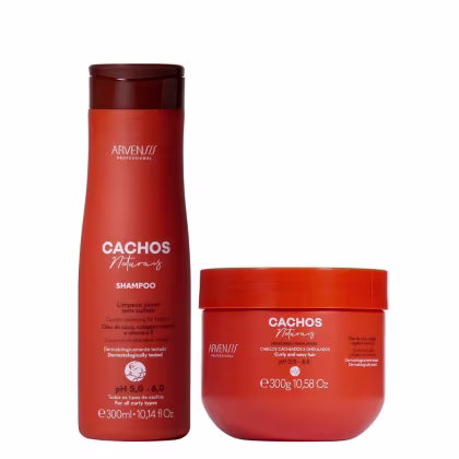 Imagem do produto Kit Arvensis Professional Cachos Naturais - Shampoo 300ml + Máscara 300g