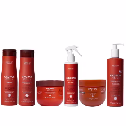 Imagem do produto Kit Arvensis - Shampoo & Condicionador 300ml + Ativador 300ml + Day After 250ml + Geleia Alta 300g + Máscara 2x1 300g