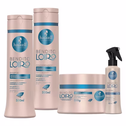 Imagem do produto Haskell Kit Bendito Loiro sh cond masc fluido Produtos 300