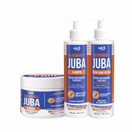 Imagem do produto Kit Widi Care Blindando A Juba - Shampoo + Máscara + Creme de Pentear