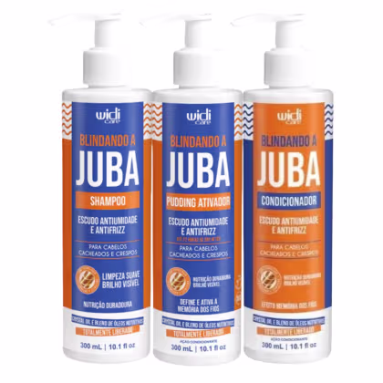 Imagem do produto Kit Widi Care Blindando A Juba - Shampoo + Pudding + Condicionador