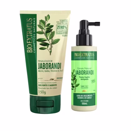 Imagem do produto Kit Jaborandi Bio Extratus Tônico e Finalizador