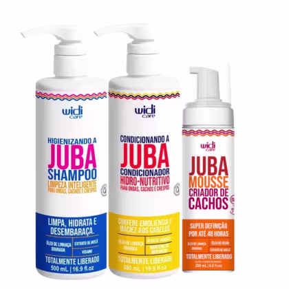Imagem do produto Kit Widi Care - Juba Shampoo + Condicionador + Musse