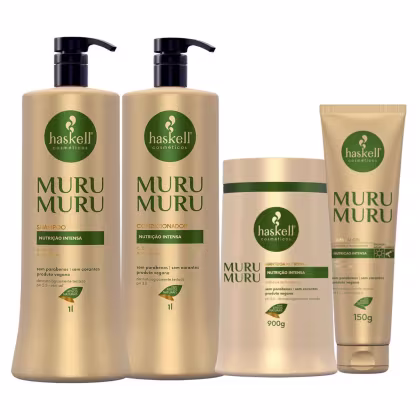Imagem do produto Kit Haskell Murumuru 1Litro - 5 itens Seiva