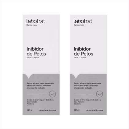 Imagem do produto Kit Labotrat Inibidor de Pelos Dermo Skin 140ml 2 Unidades