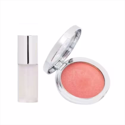 Imagem do produto Kit Ruby Rose Really Blush Silent Moments+Gloss Shine Serious