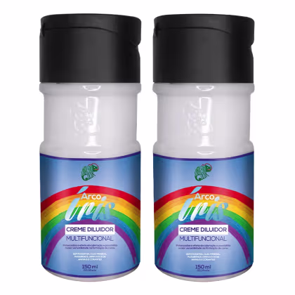 Imagem do produto Kit Kamaleão Color 2 Cremes Diluidor Arco Íris 150ml