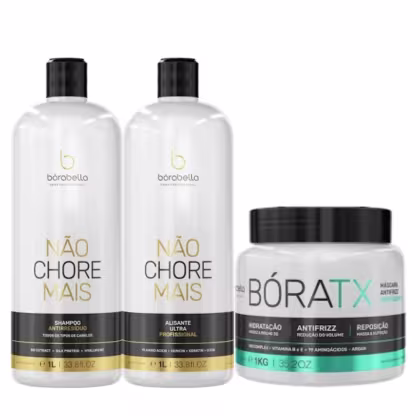 Imagem do produto BORABELLA Kit Progressiva NCM Tratamento 1L + Boratx 1Kg