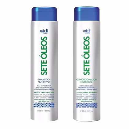 Imagem do produto Kit Widi Care Sete Óleos Shampoo 300ml + Condicionador 300ml