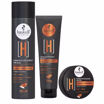 Imagem do produto Kit Linha H Masculina Trio