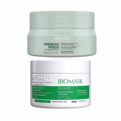 Imagem do produto Kit 2 Máscaras 300g – Biomask e Proboo Fiber