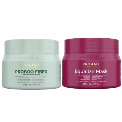Imagem do produto Kit 2 Máscaras 500g – Proboo Fiber e Equalize Mask
