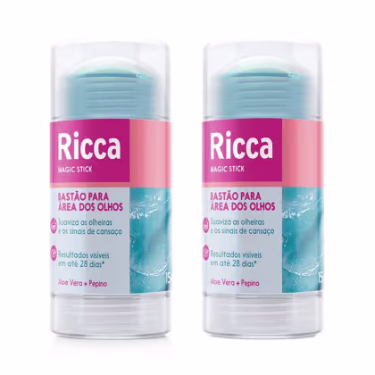 Imagem do produto Kit Ricca 2 Magic Stick Bastão Facial Área dos Olhos
