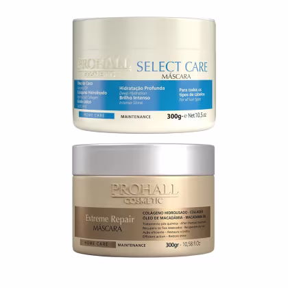 Imagem do produto Kit 2 Máscaras 300g – Select Care e Extreme Repair