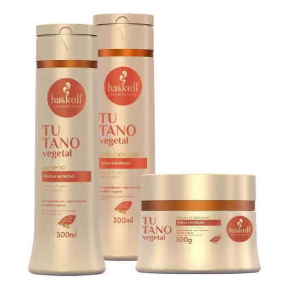 Imagem do produto Kit Haskell Tutano Shampoo Condicionador Mascara 300g