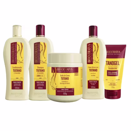 Imagem do produto Kit Bio Extratus Tutano (500mL/g) 4 Itens Tanogel LEVE