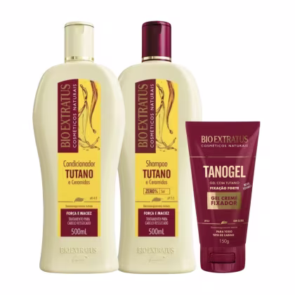 Imagem do produto Kit Bio Extratus Tutano (500mL/g) Shampoo e Condicionador Tanogel FORTE