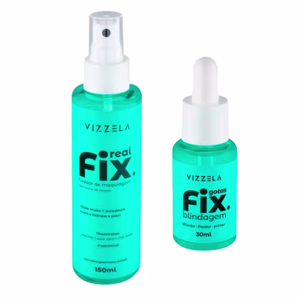 Imagem do produto Kit Vizzela Real Fix 150ml + Gotas Fix 30ml