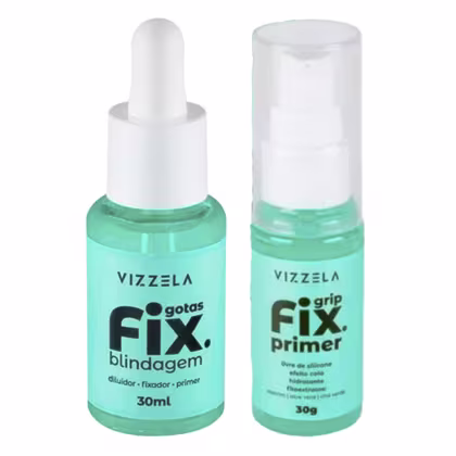 Imagem do produto Kit Vizzela Gotas Fix + Grip Fix