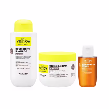 Imagem do produto Kit Yellow Nutritive Tratamento Nutritivo - Shampoo 500ml + Máscara 300ml + Óleo Capilar 100ml