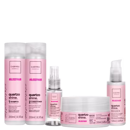 Imagem do produto Kit Cadiveu Essentials Quartzo Shine Tratamento Intensivo (5 Produtos)