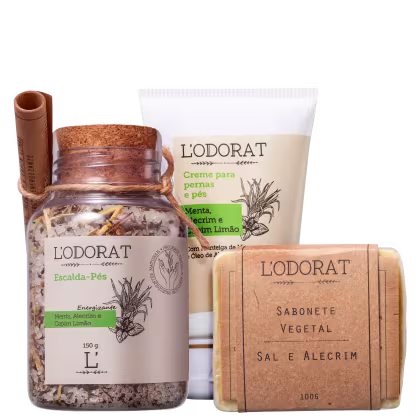 Imagem do produto Kit L’Odorat Alecrim, Menta & Capim Limão (3 produtos)