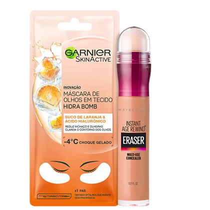 Imagem do produto Kit Beleza na Web Instant Age Rewind Eraser + SkinActive Hidra Bomb (2 Produtos)