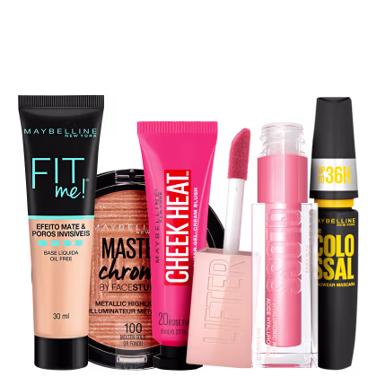 Imagem do produto Kit Maybelline Make Impecável 2 (5 Produtos)
