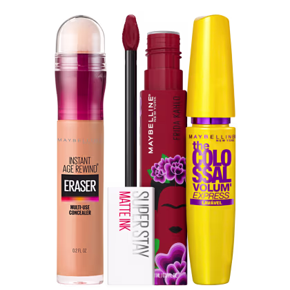 Imagem do produto Kit Maybelline The Colossal Frida Kahlo Voyager Eraser 130 Medium (3 Produtos)