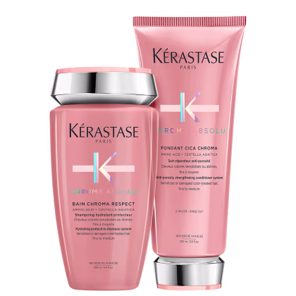 Imagem do produto Kit Kérastase Chroma Absolu Bain Respect Fondant Cica (2 Produtos)