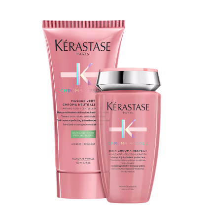 Imagem do produto Kérastase Chroma Absolu Bain Respect Neutralisant (2 produtos)