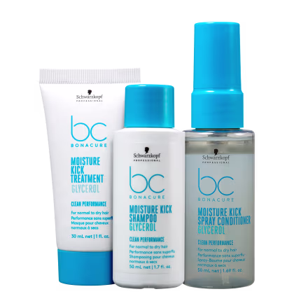Imagem do produto Kit Schwarzkopf Professional BC Bonacure Clean Performance Moisture Kick (3 Produtos)