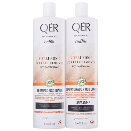 Imagem do produto Kit Griffus QÉR Beauty Cosmetics Vitaluronic Duo (2 Produtos)