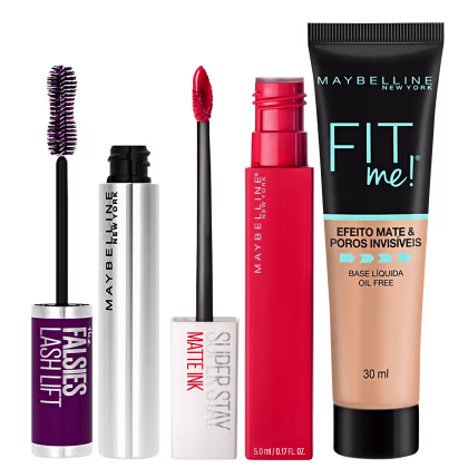Imagem do produto Kit Maybelline Make Up (3 Produtos)