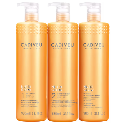 Imagem do produto Kit Cadiveu Professional Nutri Glow Salon (3 Produtos)