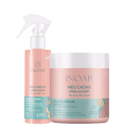 Imagem do produto Kit Inoar Meu Cacho, Meu Crush (2 Produtos)