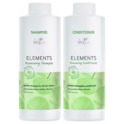 Imagem do produto Kit Wella Professionals Elements Renewing Essencials Salon (2 Produtos)