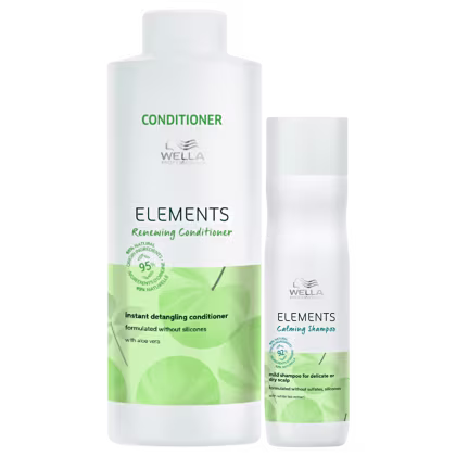 Imagem do produto Kit Wella Professionals Elements Calming + Renewing Duo Salon (2 Produtos)