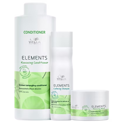 Imagem do produto Kit Wella Professionals Elements Calming + Renewing Trio Salon (3 Produtos)
