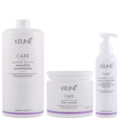 Imagem do produto Kit Keune Care Blonde Savior Shampoo Super Trio (3 Produtos)