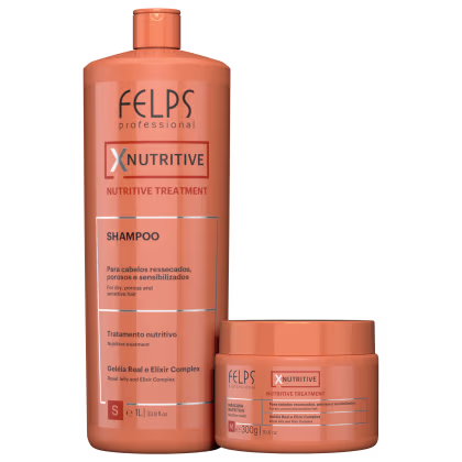 Imagem do produto Kit Felps Professional XNutritive Treatment Salon (2 Produtos)