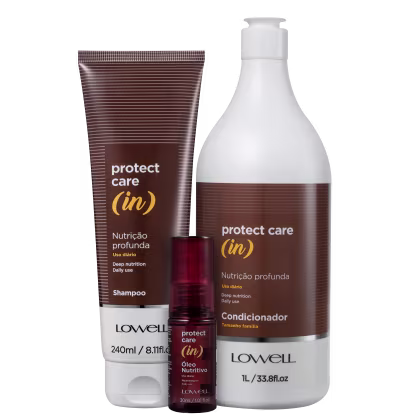Imagem do produto Kit Lowell Protect Care (in) Nutrição Profunda (3 Produtos)